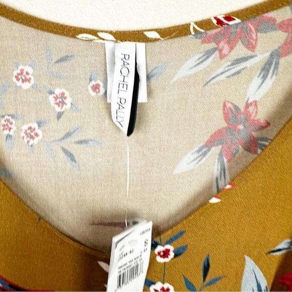 Rachel Pally Short Midi Floral Fall Dress Small NWT - Picture 8 of 9